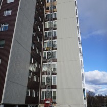 Fönsterbyte på Ångermanlandsgatan, Örnsköldsvik