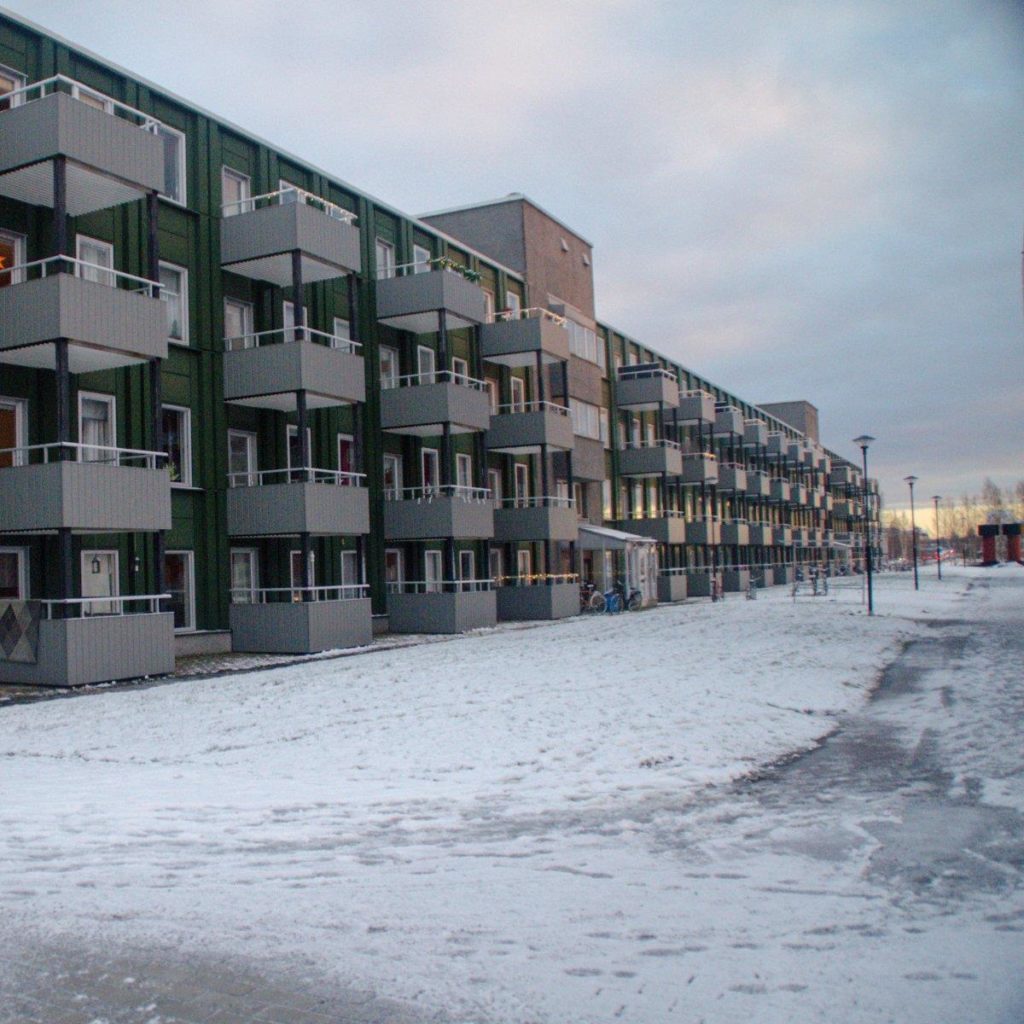 Fönsterbyte på Brf Hägern, Luleå